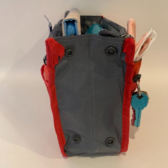 Handbag Organizer/ Purse Insert /Cosmetic Tote/ Divider - Red - NWT - Picture 4 of 10